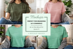 Casual t-shirts mockup Product Image 1