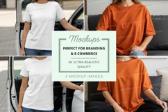 Casual t-shirt mockup Product Image 1