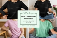 Casual t-shirt mockup Product Image 1