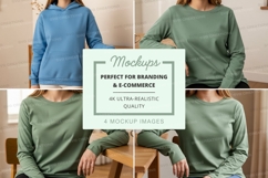 Casual hoodie mockup Product Image 1