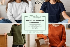 Casual sweatshirts mockup Product Image 1