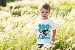 100 Days Sharper SVG, 100 days of School SVG, School SVG Product Image 5