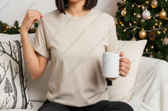 Comfortable casual t-shirt mockup Product Image 1