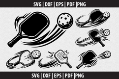 Pickleball Vector SVG logo Design Product Image 2