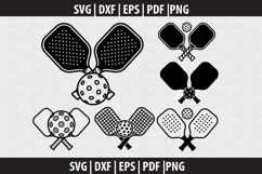 Pickleball Vector SVG logo Design Product Image 2