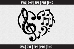 Treble clef notes SVG | Marching Band Shirt |Music Notes Product Image 2