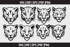 Cougars SVG Silhouette design Product Image 1