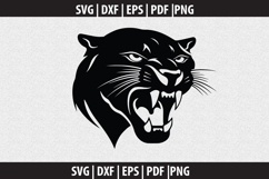 Panther SVG Silhouette design Product Image 1