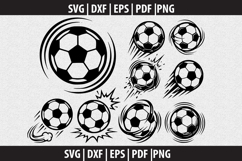 Soccer Ball SVG design Product Image 1