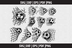 Soccer Typo SVG design Product Image 1