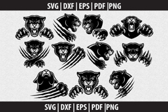 Panther SVG Silhouette design Product Image 2