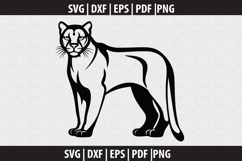 Cougars SVG Silhouette design Product Image 2