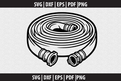 Firefighter SVG Silhouette design Product Image 2