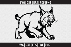 Wildcats SVG Silhouette design Product Image 2