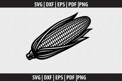 Corn SVG Silhouette design Product Image 2