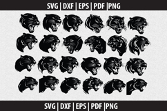 Panther SVG Silhouette design Product Image 2