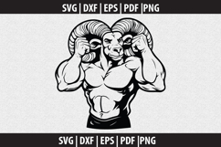 Rams SVG Silhouette design Product Image 2