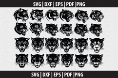 Panther SVG Silhouette design Product Image 2