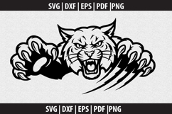 Wildcats SVG Silhouette design Product Image 2