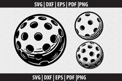 Pickleball Vector SVG logo Design Product Image 2