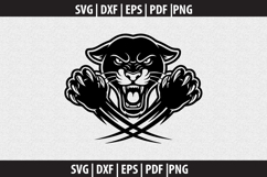 Panther SVG Silhouette design Product Image 2