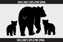 Polar bear SVG Silhouette design Product Image 2