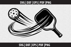 Pickleball Vector SVG logo Design Product Image 3