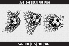 Soccer Typo SVG design Product Image 3