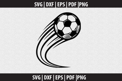 Soccer Ball Motion SVG design Product Image 3