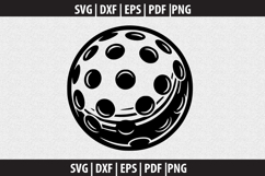 Pickleball Vector SVG logo Design Product Image 3