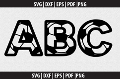 Alphabets soccer SVG design Product Image 3