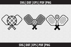 Pickleball Vector SVG logo Design Product Image 3