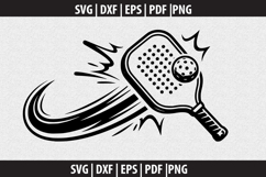 Pickleball Vector SVG logo Design Product Image 3