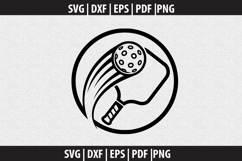 Pickleball Vector SVG logo Design Product Image 5