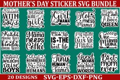 Mothers day sticker SVG Bundle Funny Mom Svg Design Funny Qu Product Image 1