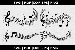 Treble clef notes SVG | Marching Band Shirt |Music Notes Product Image 2