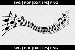 Treble clef notes SVG | Marching Band Shirt |Music Notes Product Image 3