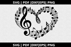 Treble clef notes SVG | Marching Band Shirt |Music Notes Product Image 3