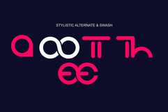 Modera | Futuristic Display Logotype Webfont for Modern Web Product Image 3