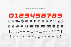 Mobile - Modern Racing Car Font Product Image 7