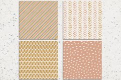 Hand drawn boho digital paper Product Image 2