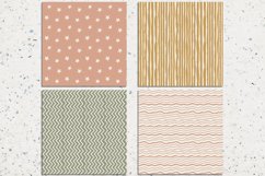 Hand drawn boho digital paper Product Image 4