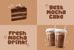 Mocha Squishy - A Fun & Cozy Font Product Image 5