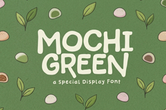 Mochi Green - Cozy &amp; Display Font Product Image 1