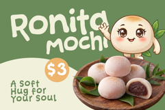 Mochi Green - Cozy &amp; Display Font Product Image 2