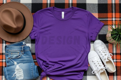 Purple t-shirt mockup design Product Image 1