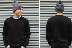 Black t-shirt mockup design Product Image 1