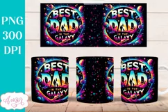 Best Dad mug wrap sublimation PNG | Father's day mug PNG Product Image 3