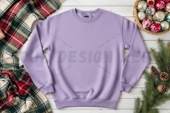 Lavender sweatshirt mockup design Product Image 1