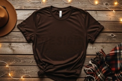 Brown t-shirt mockup design Product Image 1